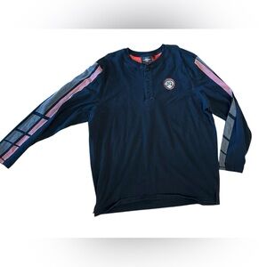 Vintage Harley-Davidson Henley Long Sleeve Tee T-Shirt XXL 2XL